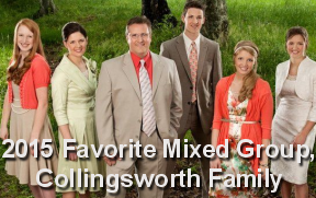 2014 Favorite Mixed Group of the Year, the Collingsworth Family!