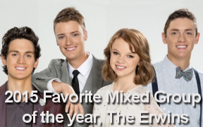 2015 Favorite New Mixed Group, The Erwins!